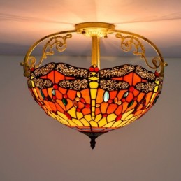 Plafoniera in Stile Tiffany...