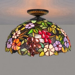 Plafoniera in Stile Tiffany...