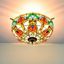 Plafoniera in Stile Tiffany...