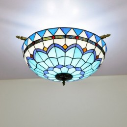 Plafoniera in Stile Tiffany...