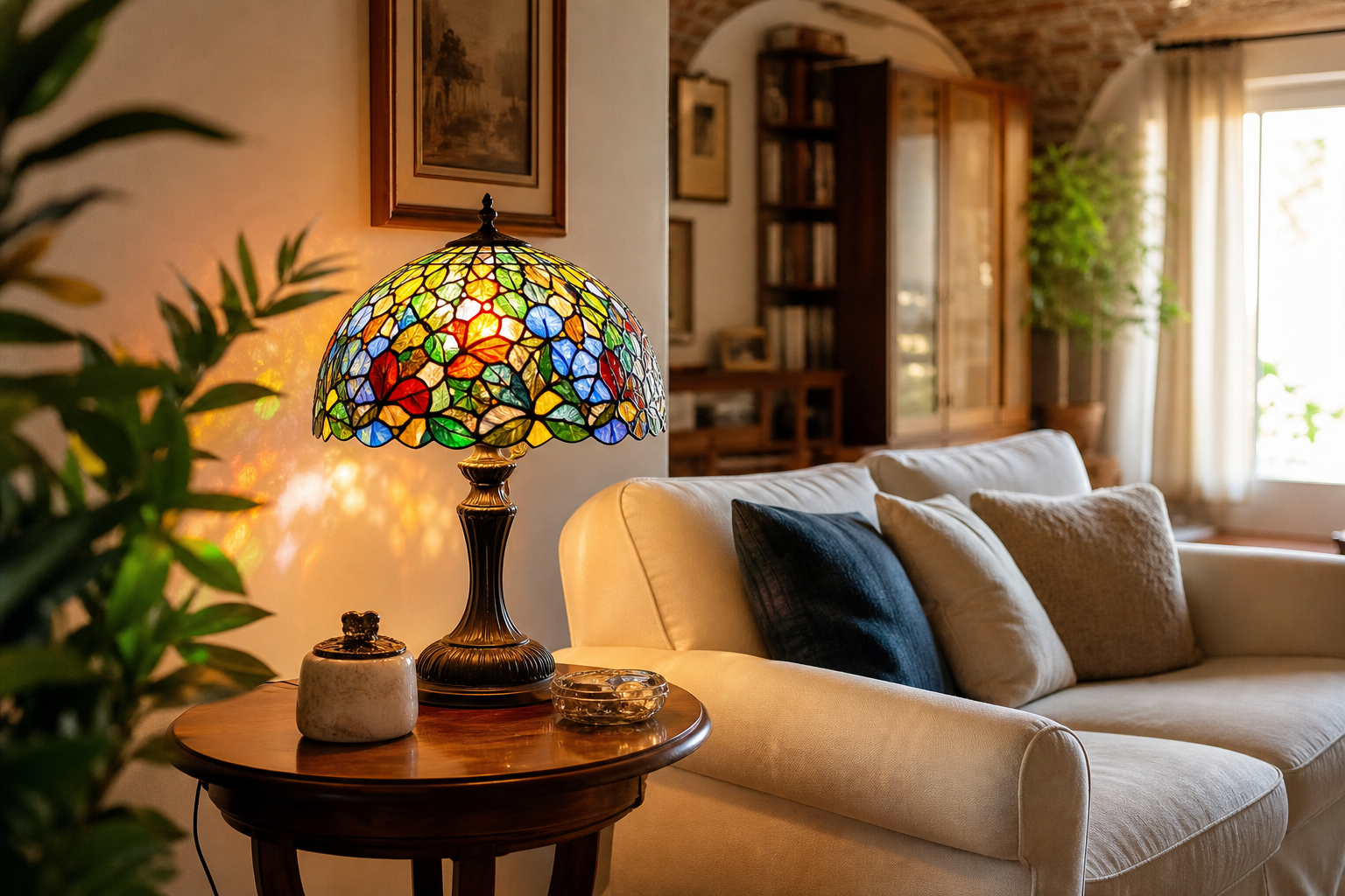 Comprare una Lampada Tiffany: Eleganza d'Arredo e Atmosfera Unica negli Interni Italiani