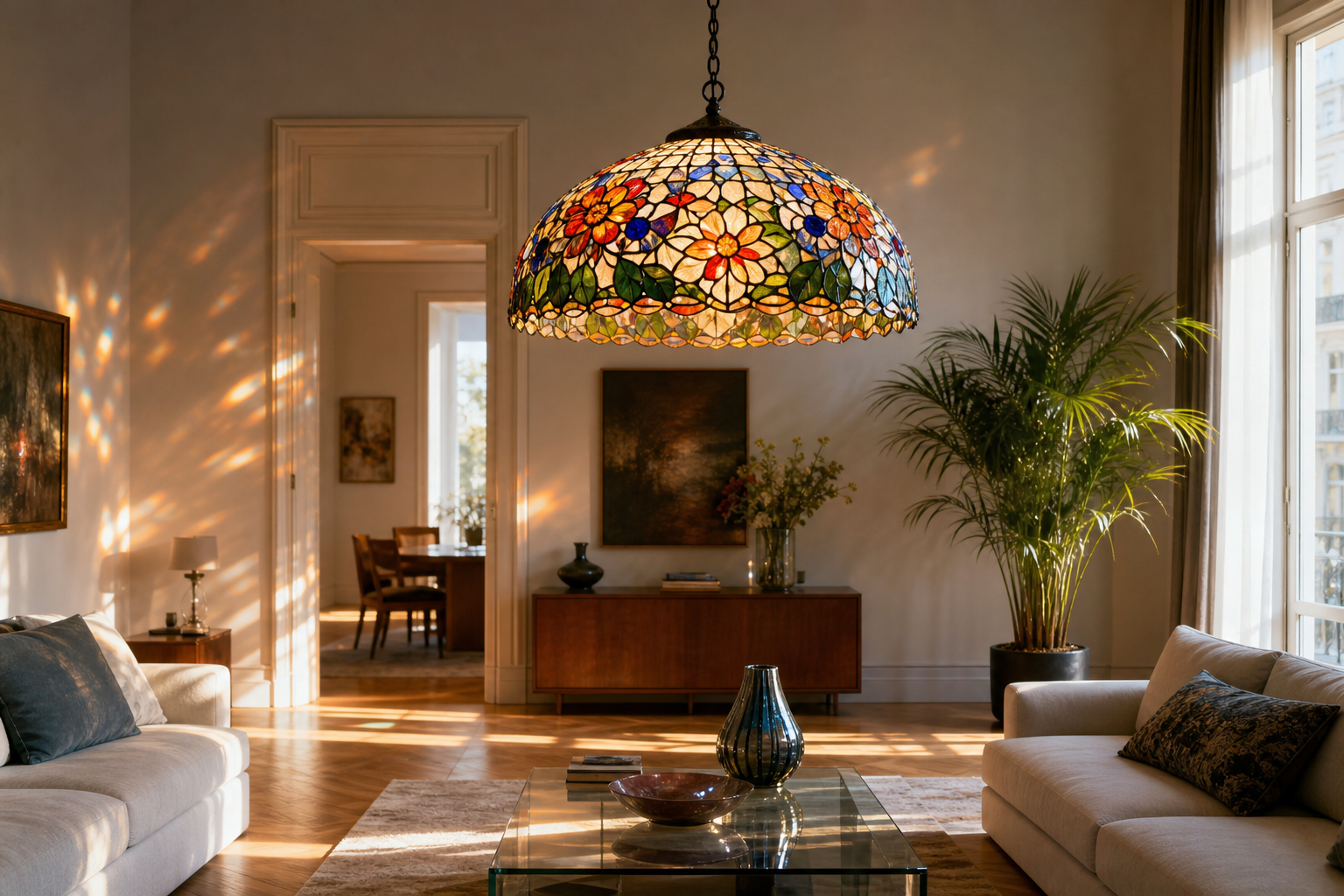 Lampade decorative Tiffany: eleganza luminosa per ogni ambiente italiano