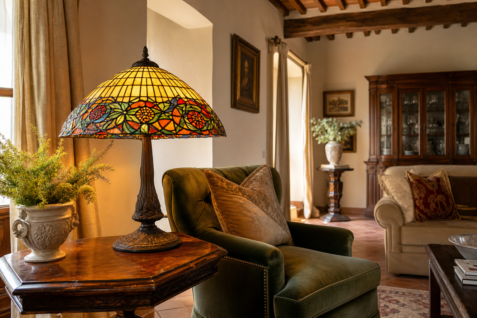 Lampade Tiffany autentiche: come scegliere la luce perfetta per la tua casa