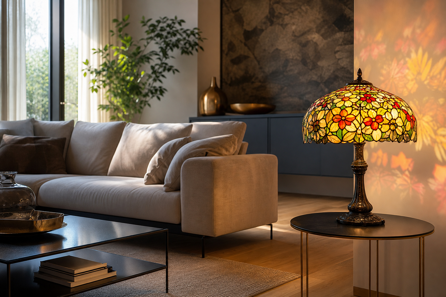 Lampade Tiffany Italia: come scegliere la luce colorata per valorizzare la tua casa