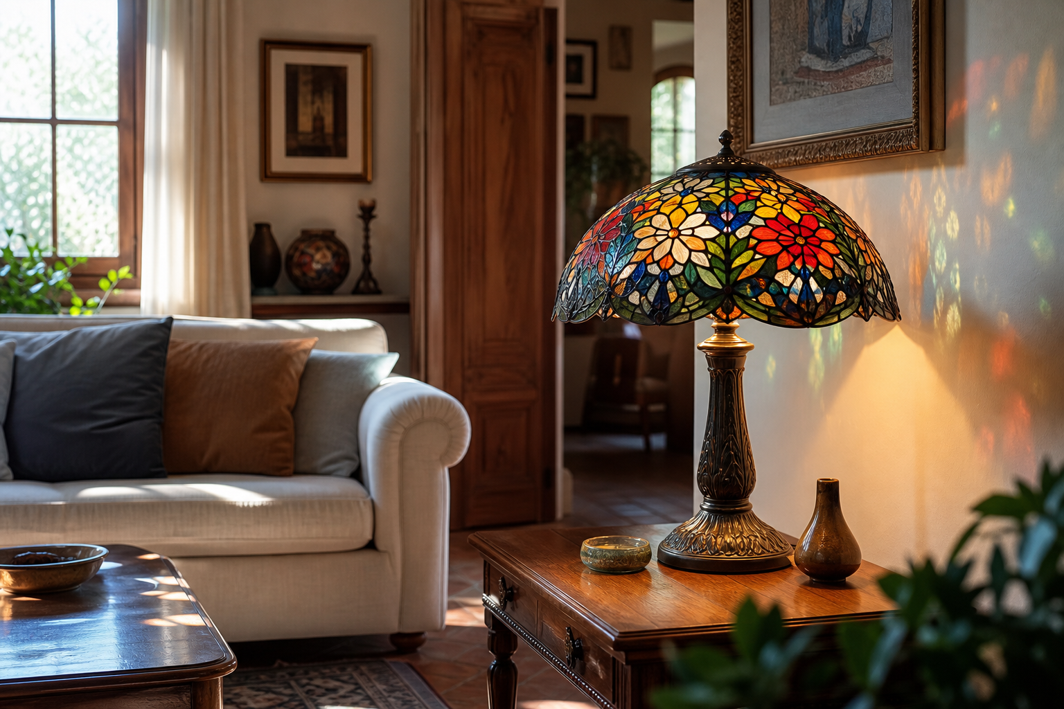 Lampade in vetro piombato: un tocco artistico per illuminare la tua casa